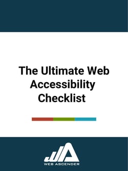 Web Ascender Ultimate web accessibility checklist